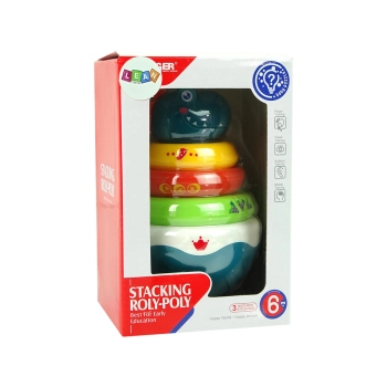 Grzechotka Bańka Smok Kolorowe Obręcze