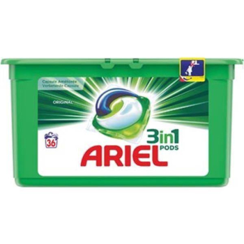 Ariel Originali 3 w 1 do białego 36 szt