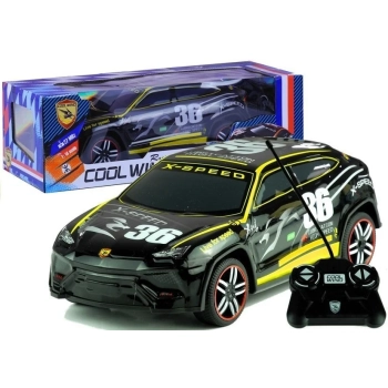 Auto Zdalnie Sterowane Sportowe Pilot R/C Czarne