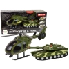 Zestaw Militarny Czołg Napęd Frykcyjny Helikopter