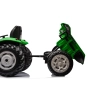 Traktor Na Akumulator HC-306 Z Przyczepą Jasno Zielony 24V