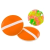 Gra Zręcznościowa Paletki Okrągłe Piłka Z Przyssawkami Pomarańczowy