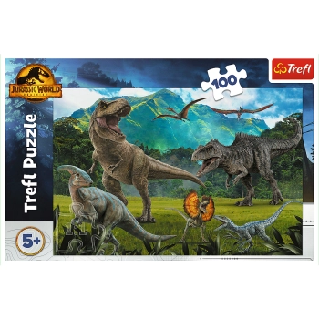 Puzzle - 100 - Park Jurajski - Universal Jurrasic World - Trefl 16441