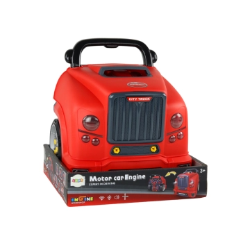 Silnik Ciężarówka Do Rozkręcania Zestaw Majsterkowicza Czerwony Warsztat