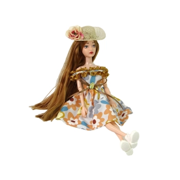 Lalka Dla Dzieci Emily Jesienna Kapelusz