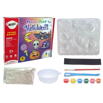 Zestaw DIY Halloween Magnesy Odlewy Gipsowe Dynia