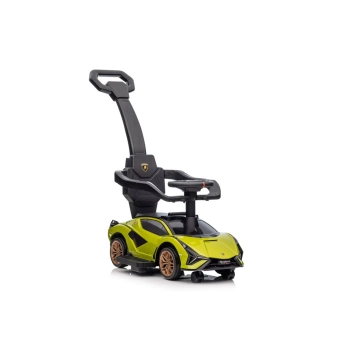 Jeździk z Pchaczem Lamborghini QLS-996T Zielony