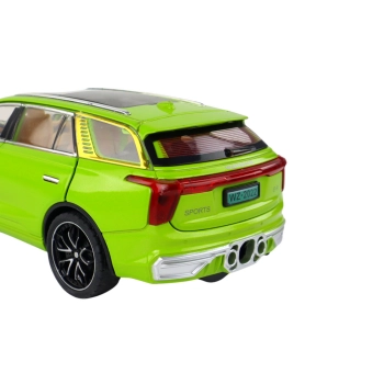 Aluminiowy Model Samochodu RC 1:24 C Kolor Zielony