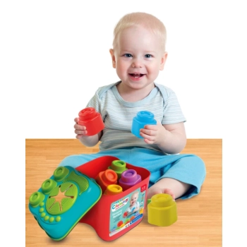 Clemmy Koszyk Sensoryczny Sorter Klocki Clementoni 17807