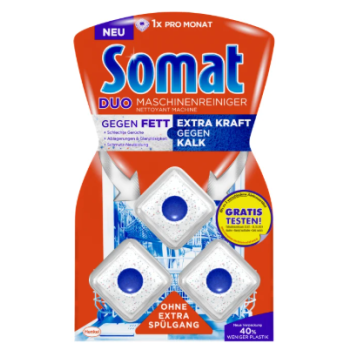 Somat Duo Tabletki do Czyszczenia Zmywarki 3 x 19 g