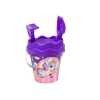 Zestaw Do Piasku Wiaderko Łopatka Grabki Konewka Jednorożec Fioletowy