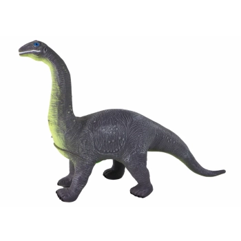 Duża Figurka Dinozaur Brachiozaur Dźwięk 33 cm Szary