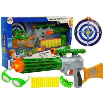 Karabin na Naboje Piankowe z Tarczą Szary