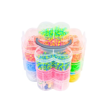 Zestaw Gumek Do Tworzenia Bransoletek DIY 4500 El