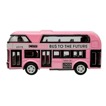 Piętrowy Autobus Napęd Naciągowy 4 Kolorów