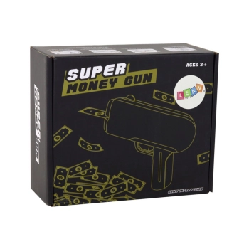 Pistolet Na Pieniądze Strzelający Czerwony Wyrzutnia Money Gun Banknoty