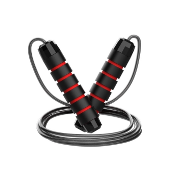 Skakanka Łożyskowa Do Ćwiczeń z Rączką Piankową Regulowana 3m