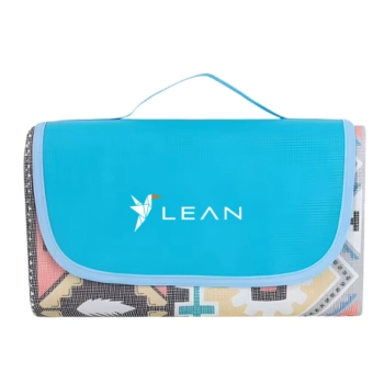 Koc Piknikowy Plażowy Składany Wzory LEAN 200 x 200cm