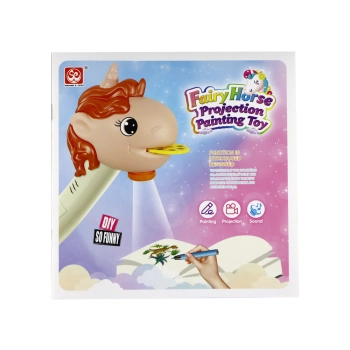 Projektor do Rysowania Dinozaur Dźwięki Akcesoria