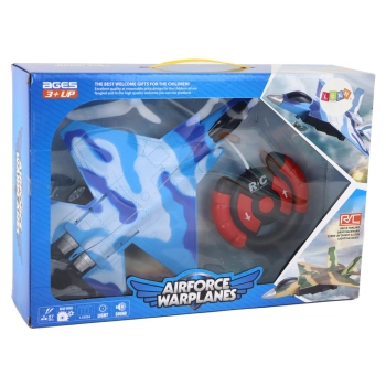 Zdalnie Sterowany Myśliwiec z Efektami Dźwiękowymi i Świetlnymi