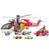 Helikopter Ratunkowy Wielofunkcyjny Akcesoria Zestaw Światła Dźwięki