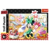 Puzzle - 100 - Minnie w salonie kosmetycznym - Disney Minnie - Trefl 16387