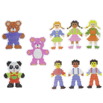 Zestaw DIY Koraliki Do Prasowania Szablony 9000 Sztuk