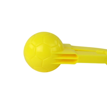 Śnieżkomat Maszynka do Kulek Śnieżnych Wzór Piłki Żółty 35cm x 7cm x 7cm