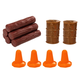 Ciężarówka Z Drewnem Niebieska Tir Przyczepa 1:24 Bale Dźwięki Światła