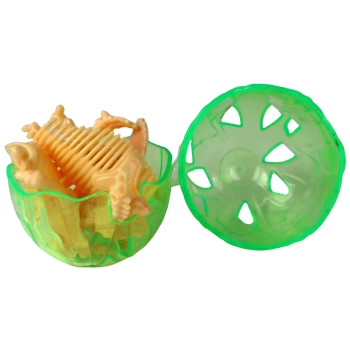 Otwierane Jajo Dinozaura Figurka Żółta 4 Kolory 9 cm