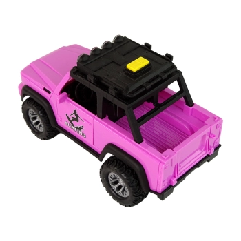 Auto Terenowe 1:14 Napęd Frykcyjny Różowe Surfing