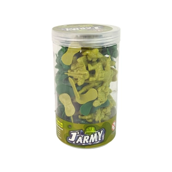 Zestaw Militarny Żołnierze Zielony 40 El.