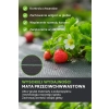 Agrotkanina Czarna 160 cm x50m UV 90g Antychwastowa Agrowłóknina + Kotwy