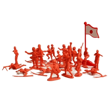 Zestaw figurek żołnierzy 100el