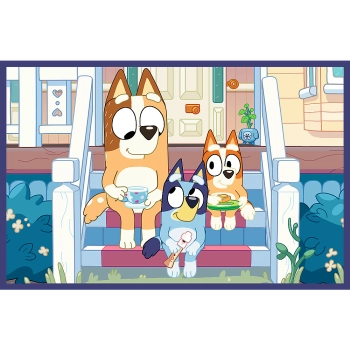 Puzzle - 2x24 - Zabawna Bluey - Trefl 34446