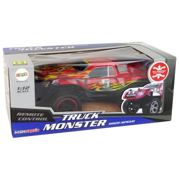 Samochód Terenowy Zdalnie Sterowany R/C 1:12 20 km/h Czerwony