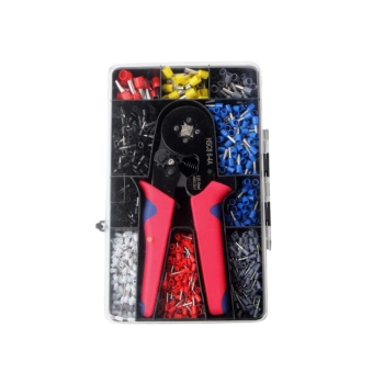 Zestaw Zaciskarka Praska Do Montażu Tulejek Kabli W Walizce 1200el