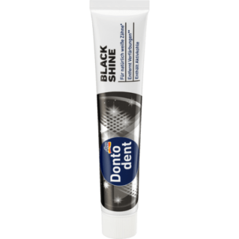 Dontodent Black Shine Pasta do Zębów 75 ml