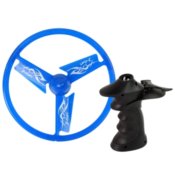 Latający Dysk Ufo Wyrzutnia Niebieski