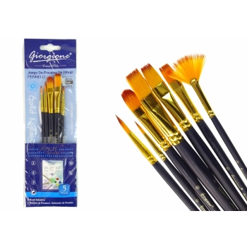 Zestaw Artysty Pędzle 7 Kształtów