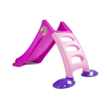 Zjeżdżalnia Ogrodowa dla Dzieci 424 różowo-fioletowa