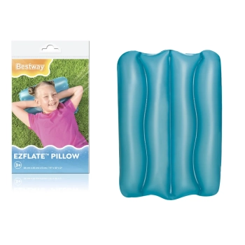 Dmuchana Poduszka 38 x 25 cm Niebieska Bestway 52127