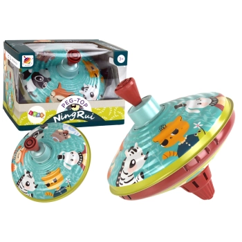 Bączek Metalowy Wirujący Zwierzątka Zabawka Tradycyjny