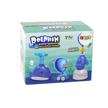 Balonowa Wyrzutnia Delfin Samochód Aerodynamiczny