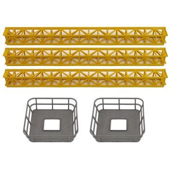 Ogromny Dźwig Żuraw R/C Zdalnie Sterowany Wysokość 183 cm 2 Poziomy