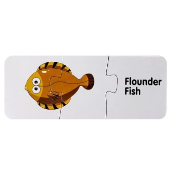 Puzzle Edukacyjne Układanka Świat Oceanów 10 Połączeń