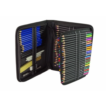 Zestaw Małego Artysty Kredki W Piórniku 95 El.