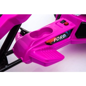 Gokart na Akumulator DK-G01 Różowy