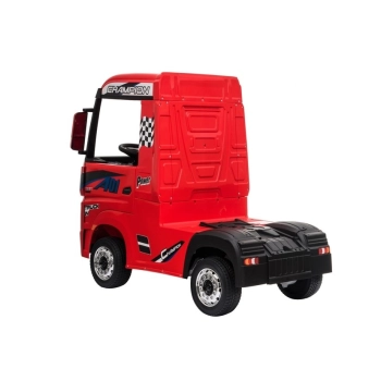 Auto na Akumulator Mercedes Actros Czerwony Lakierowany MP4