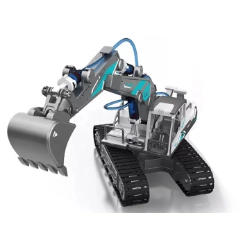 Zestaw 6w1 Maszyny Koparka Gąsiennicowa Hydrauliczna Konstrukcja DIY